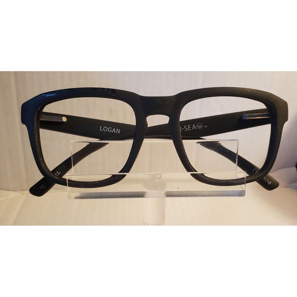 I-SEA Logan Sunglasses Black Matte Frames Only Men’s Square Style Outdoor Wear